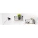 thumbnail image 5 of Estante Flotante Estante Moderno Estante de Pared Decorativo Boho Estantes de Almacenamiento de Madera con Marcos de Alambre de Metal Estante de exhibición para baño Dormitorio Sala de Estar Cocina, 5 of 7