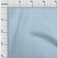 thumbnail image 2 of oneOone Polyester Spandex Medium Blue Fabric Tribal Sewing Material Print Fabric By The Yard 56 Inch Wide, 2 of 4