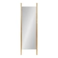 thumbnail image 2 of Kate and Laurel Findlay Transitional Wood Wall Leaner Mirror, 21x67, Natural Finish, Scandinavian Style Full Length Mirror, 2 of 7