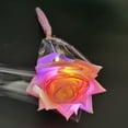thumbnail image 4 of Dengjunhu 4Pcs Valentine's Day LED Glowing Colorful Rose Birthday Gifts, Romantic Gifts, Wedding Party Scene Layout Ornament Artificial Flower for Valentines Day Anniversary, 4 of 7