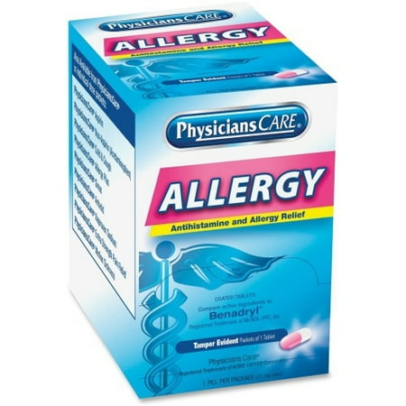 PhysiciansCare Allergy Relief Tablets For Allergy - 50 / Box