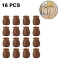 thumbnail image 1 of Protectores de patas de silla 16 PCS Protectores de piso de patas de silla de silicona con almohadillas de fieltro indivisibles, mueva los muebles silenciosamente y proteja sus pisos contra rasguños Fokelyi 221109-2, 1 of 9