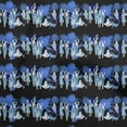 thumbnail image 1 of oneOoneCottonPoplinBlueFabricAfricanDiyClothingQuiltingFabricPrintFabricByYard42InchWide, 1 of 4