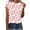 White-Shirts, variant on Jsaierl Valentine's Day Shirts for Women Cute Love Heart Print Tees Casual Short Sleeve Blouse Crewneck Tunic T-shirt Tops Valentines Day Gifts