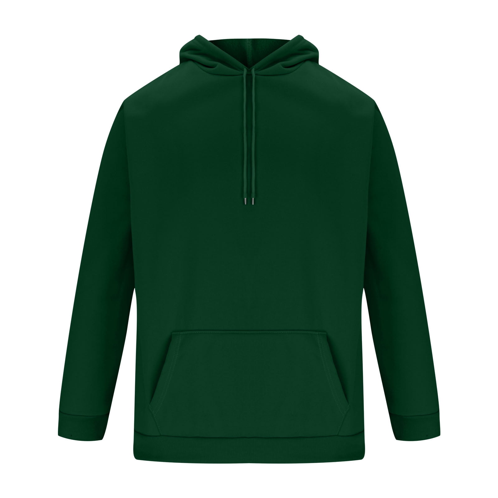 HOMADLES Mens Hoodie Long Sleeve Solid Casual Cotton Pullover Hoodies for Men Hooded Sweatshirts Army Green M