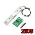 thumbnail image 2 of Digital Load Cell Weight Sensor 2kg Portable Electronic Kitchen Scale + HX711 Load Cell Advertising Module, 2 of 5