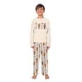 thumbnail image 4 of Highland Cow And Reindeer Matching Family Christmas Pajamas, Family And Dog Holiday PJs, Plus Sizes, With Pockets, 4 of 7