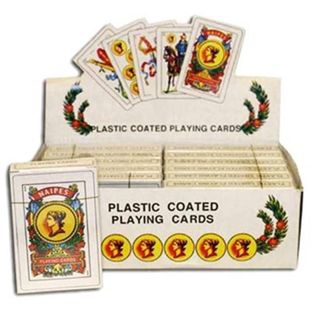 DDI 2168942 Cartes à Jouer Espagnoles Boîte de 144
