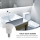 thumbnail image 5 of Set Universal Toilet Seats Screws Toilet Seats Screws Bolt Toilet Seats Hinge Bolt, 5 of 6