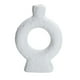 thumbnail image 2 of Florero de cerámica Simple moderno para la decoración para hogar, florero geométrico hueco para la de comedor del dormitorio de la Circulo Macarena Jarrón de ceramica, 2 of 8