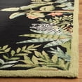 thumbnail image 3 of Safavieh Chelsea Deloris Bordered Wool Runner Rug, Black/Green, 2'6" x 10', 3 of 8