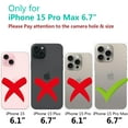 thumbnail image 2 of for iPhone 15 Pro Max Case Liquid Silicone Magsafe  Stand with Screen Protector Full Protection Slim Shockproof Protective Case Cover 6.7 Inch - Teal, 2 of 11