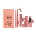 thumbnail image 2 of Matte Lipstick Set Waterproof Long Lasting Lip Gloss Lip Liner 3-in-1 Lip Makeup Kit Non Stick Cup Nude Velvet Finish Soft Smooth Texture, 2 of 6