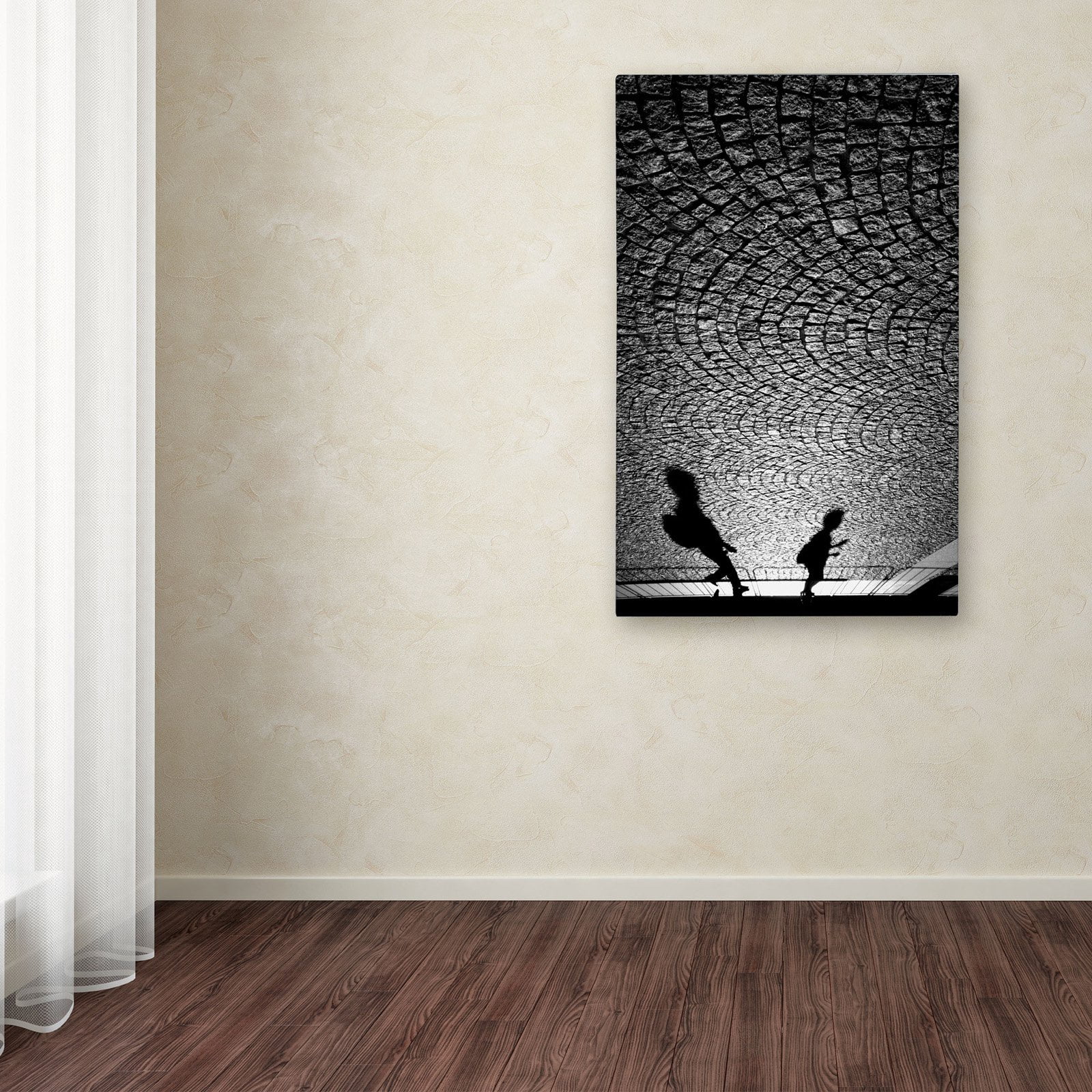 Trademark Fine Art "Big World Little Story" Canvas Art by Beata Czyzowska Young