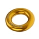 thumbnail image 3 of Anillo de rappel de escalada en roca de aluminio 22KN para ancla de ahorro de fricción de Retriver de cuerda Oro kusrkot Rappel Ring, 3 of 6