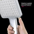 thumbnail image 4 of 6 Spray Settings High Pressure Handheld Shower Head Massage Spa Detach With Hose, 4 of 7