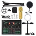thumbnail image 1 of Loomza Wireless Condenser Microphone Sound Card Multi-Microphone Kit Tabletop, 1 of 6