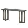 thumbnail image 5 of Harper & Bright Designs Unique Wood Console Table with Geometric Design for for Living Room and Entryway , Drak Gray, 5 of 7
