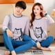 thumbnail image 1 of Conjuntos de pijamas navideños para niños y niñas, 100 algodón, ropa para el hogar para bebés y adolescentes, 1 of 4