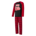 thumbnail image 4 of Meihuid Christmas Pajamas for family, Sets Matching Pajamas Cute Reindeer Graphic Holiday Hooded Pajamas One Piece, 4 of 10