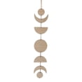 thumbnail image 2 of Gallickan Phase Wall Decor, Wooden Hanging Ornament for Bedroom Living Room Apartment Office, 1pc Moon and Sun Connected Art, Modern Boho Farmhouse Wall Art, Style A, 2 of 9