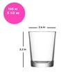 thumbnail image 2 of LAV Lara Water Glass Set, Drinking Glass Set, Drinkware Cups for Cold Beverages, 6 Pcs, 5.5 Oz (165 cc), 2 of 4