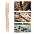 thumbnail image 5 of Uxcell 15 Inch Wood Replacement Handle Curved Replaceable Handle for Axe Hammer Oval Eye Oak Wood, 5 of 5