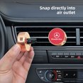 thumbnail image 4 of Clip de ambientador de perfume redondo para coche, accesorio para Mercedes Benz AMG W204 W205 W203 W211 W212 W213 W201 W210 W124 GLC, 4 of 5