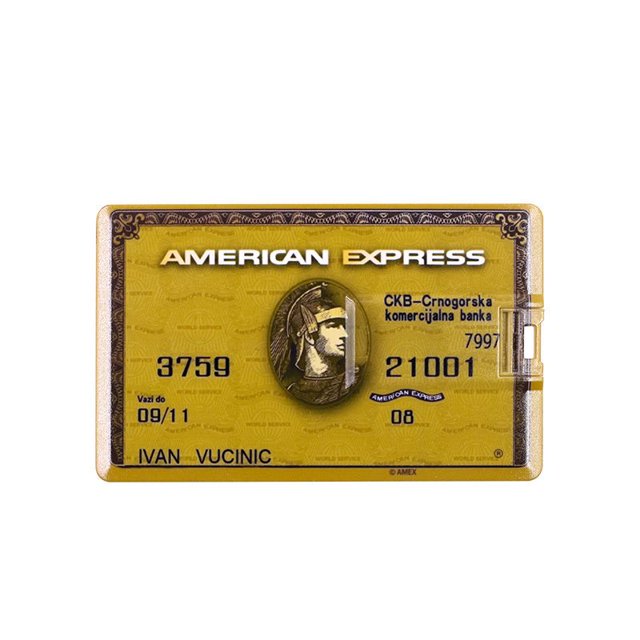 AMERTEER USB Flash Drive High Speed Bank Credit Card Pen Drive Pendrive Memory Usb Stick Flash Drive 8/16/32/64/128GB