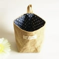 thumbnail image 2 of Storage Baskets Cotton Lining Hanging Bags Storage Box Jute Art Home Decor Sundries Basket Mini Desktop Storage Hanging Bags Organizer, 2 of 6