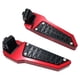 thumbnail image 2 of Reposapiés trasero para pasajero de motocicleta, reemplaza el reposapiés premium duradero para motocicleta. Rojo, 2 of 9