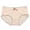 Beige, variant on 12 Pack Womens Underwear Bikini Solid Knickers Gift Ladies Lingerie