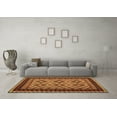 thumbnail image 3 of Ahgly Company Indoor Rectangle Oriental Brown Traditional Area Rugs, 7' x 9', 3 of 4