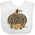 thumbnail image 3 of Inktastic Cheetah Print Pumpkin Boys or Girls Baby Bib, 3 of 4