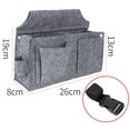 thumbnail image 7 of figatia Belt Tool Holder Carpenter Tool Belt Work Apron Multifunctional Organizer Durable Tool Holder Pouch Framers Bag for Carpenter Gray L, 7 of 7