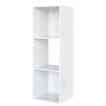 thumbnail image 3 of Style Selections 35.9-Inches H x 12.24-Inches W x 11.63-Inches D White Stackable Wood laminate 3 Cube organizer, 3 of 8