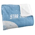 thumbnail image 3 of Star Trek Enterprise Blueprint Officially Licensed Silky Touch Super Soft Throw Blanket 50' x 60', 3 of 6