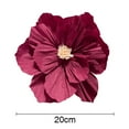 thumbnail image 2 of 6pcs Paper Flowers 3D Atmosphere Crepe Paper Flowers Handcrafted Home Decor, 2 of 8
