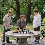Grhonior 4 Four Players Chess Board Game Four Person Chess Set Game Unique Team Chess Set Mouse Pad Material with 4 Sets of Chess Pieces (64 Pieces) 2-4 Person Adult Game Portable Game Set