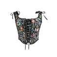 thumbnail image 4 of FOCUSNORM Women's Renaissance Lace Up Vintage Boned Bustier Corset, 4 of 8