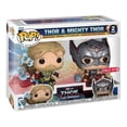 thumbnail image 1 of Funko Pop! Marvel Studios: Thor Love & Thunder Thor & Mighty Thor 2Pack Funko Funko Pop!, 1 of 2