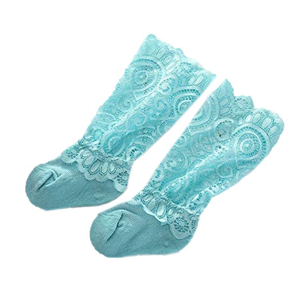 knee high socks with frills