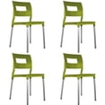 thumbnail image 1 of Mundo In Juego de 4 Sillas Valenia - Sillas para Comedor - Verde Mundo In Restaurante-Café, 1 of 8