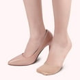 thumbnail image 5 of HESITONE Silicone Forefoot Pad Insoles Women High Heel Foot Blister Care Toes Insert Pads, 5 of 14