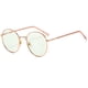 thumbnail image 5 of Montura de gafas, montura de gafas de metal redonda retro, gafas de ordenador con decoloración de luz azul, 5 of 5