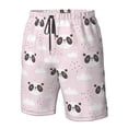 thumbnail image 6 of Uemuo Cute Panda Pattern Men's Swim Trunks Hawaiian Beach Bathing Suit Swimsuits Beach Quick-Dry Shorts with Pockets-Medium, 6 of 9