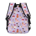 thumbnail image 4 of Easygdp Fashionable Cats Mochila Ergonómica Versátil para Laptop - Múltiples Bolsillos, Correas Ajustables, Unisex para Escuela, Viajes y Actividades al Aire Libre-One Size, 4 of 5