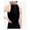 thumbnail image 2 of FREE PEOPLE $98 Womens New 1298 Black Velvet Eyelet Sleeveless Tank Top S B+B, 2 of 3