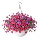 thumbnail image 4 of Cesta de flores artificiales colgantes con plantas artificiales, maceta colgante realista para primavera, balcón, habitación y patio. Estilo E, 4 of 8