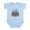 Sky Blue, variant on CafePress - NYC Newwave7 Chocolate Body Suit - Baby Light Bodysuit, Size Newborn - 24 Months